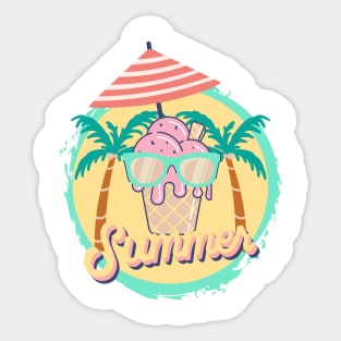 Welcome summer Sticker